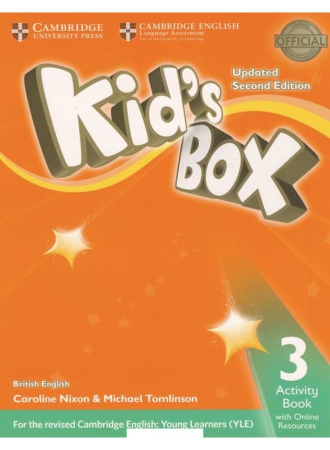 Kid's Box Level 3 Activity Book - Updated Second Edition - By Caroline Nixon and Michael Tomlinson - Image 1